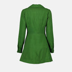 Robe en viscose vert