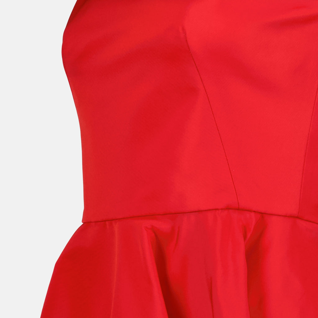드레스 Robe évasée Alexander McQueen 빨간색 Femme