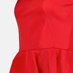 드레스 Robe évasée Alexander McQueen 빨간색 Femme