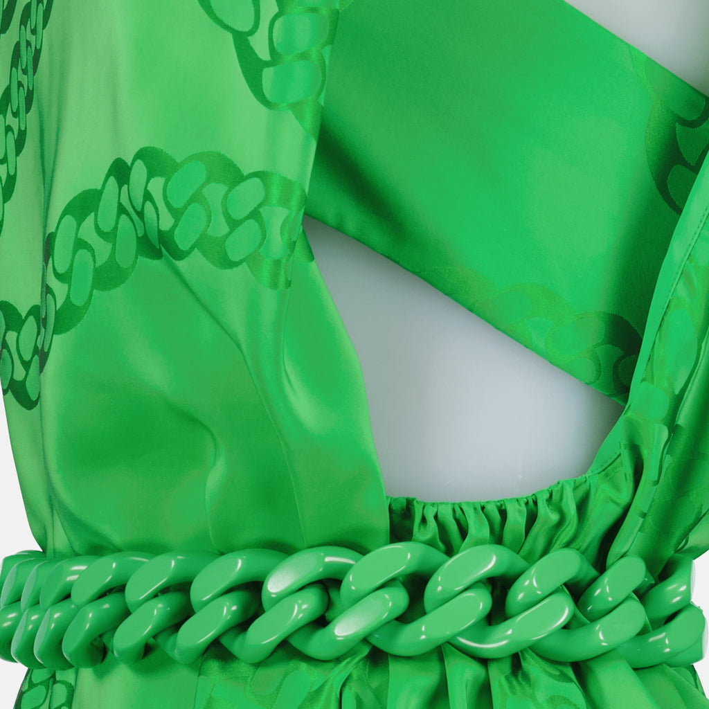 Vestidos Robe Falabella Stella McCartney Verde Femme
