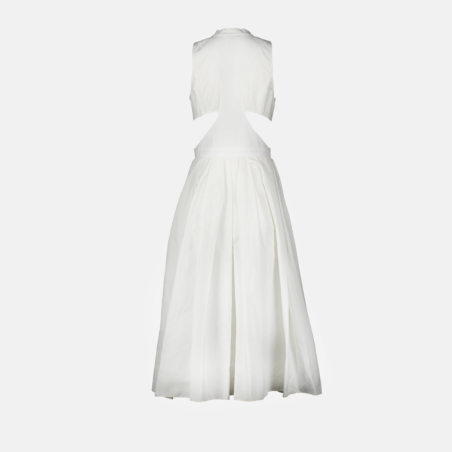 Vestidos Robe fendue Alexander McQueen Branco Femme