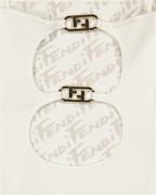 Vestidos Robe fourreau Fendi Branco Femme