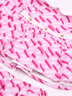 Vestuário Vestido Greca Versace Rosa Crianças