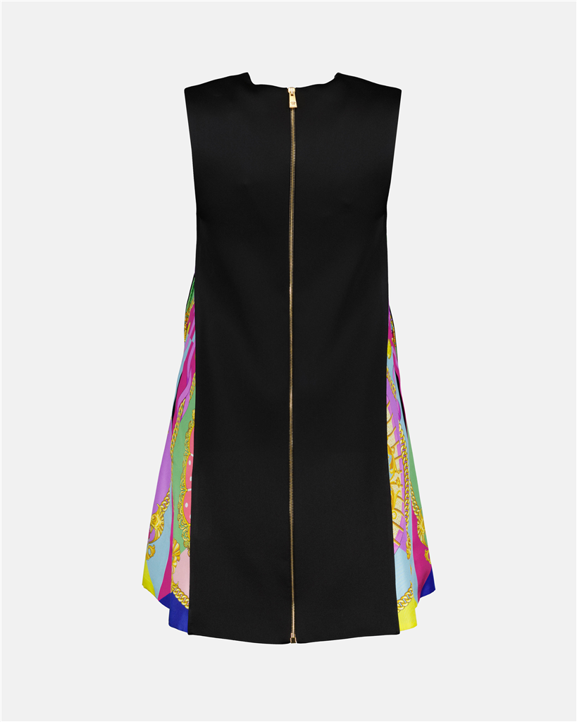 Vestidos Robe I Ventagli Versace Preto Femme