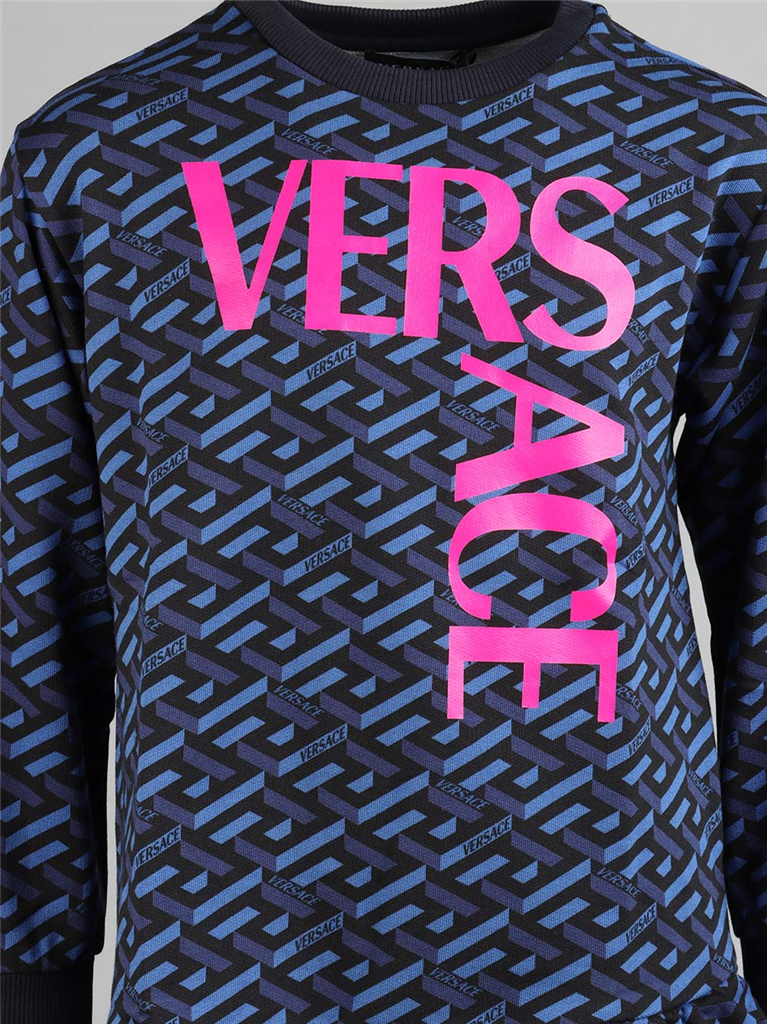 Abbigliamento Robe La Greca Versace Blu Bambini