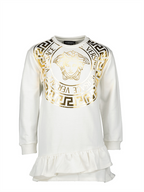 Bekleidung Robe La Medusa Versace Weiß Kinder