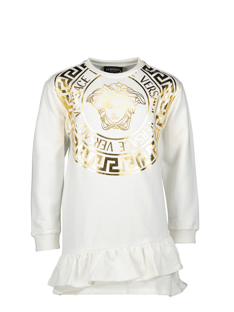 Abbigliamento Robe La Medusa Versace Bianco Bambini