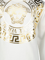 Bekleidung Robe La Medusa Versace Weiß Kinder