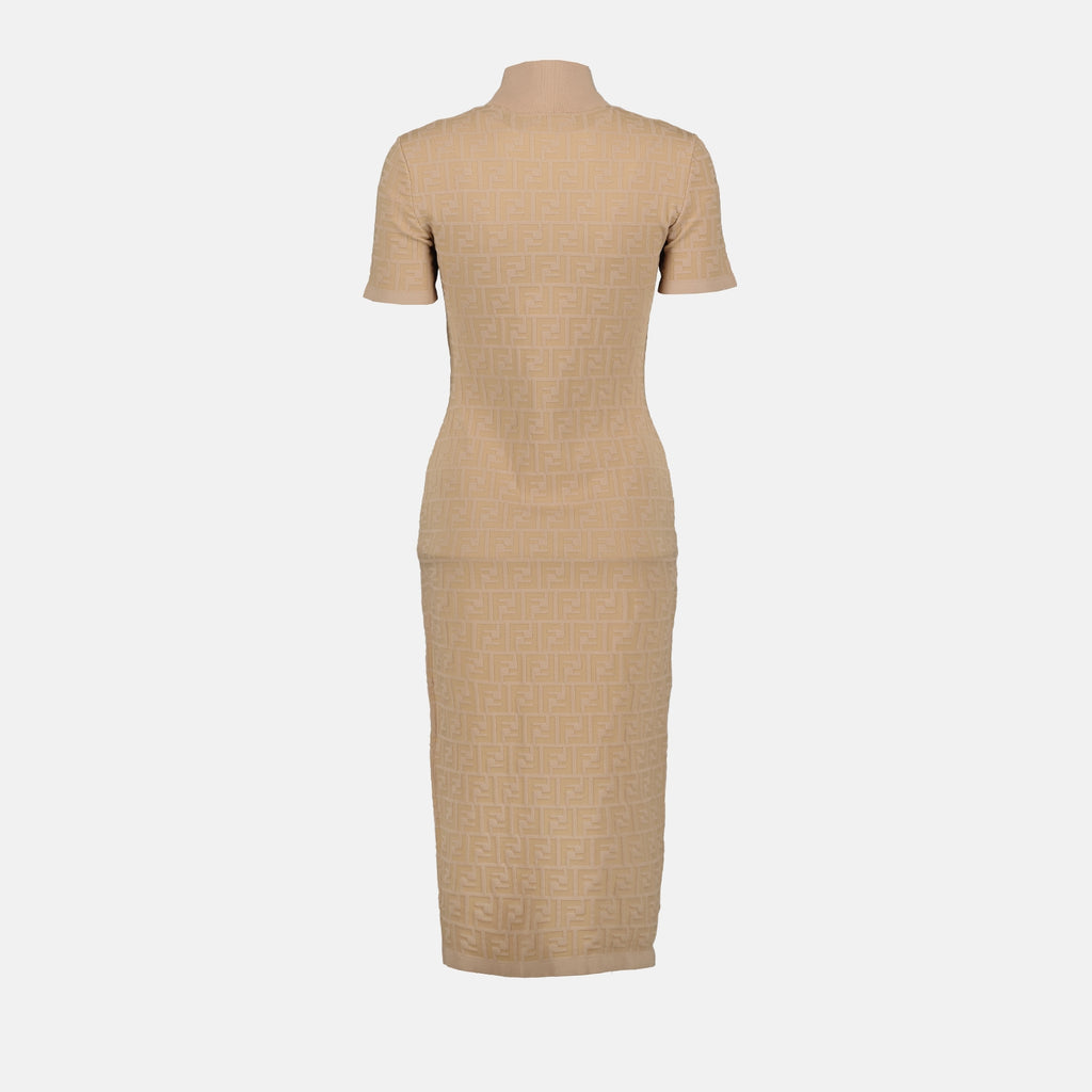 Abiti Robe lunga Fendi Beige Femme