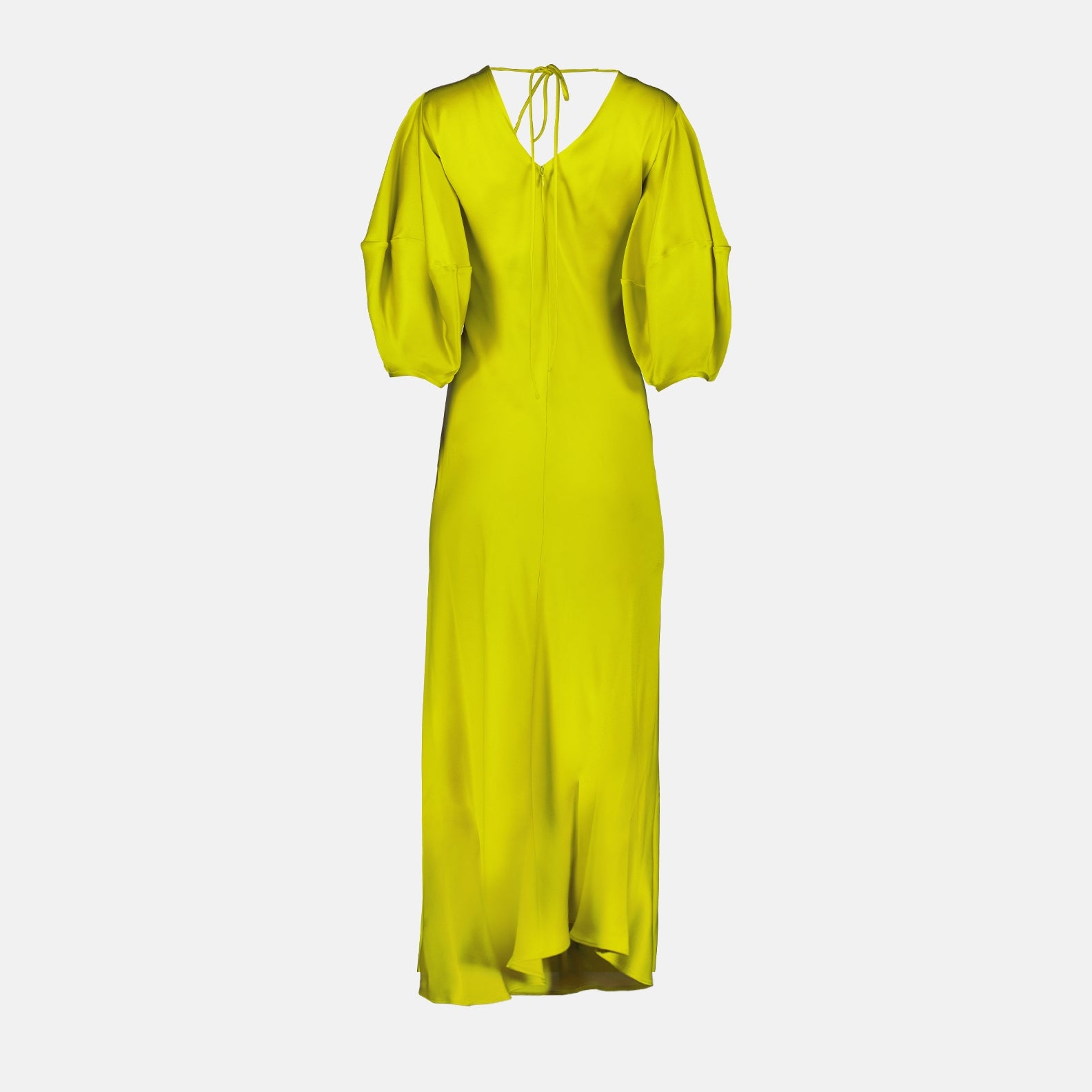 Vestidos Robe en satin Stella McCartney Amarelo Femme