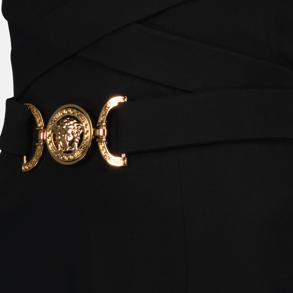 Kleider Robe Medusa 95 Versace Schwarz Femme