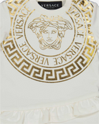Bekleidung Robe Medusa Greca Versace Weiß Kinder