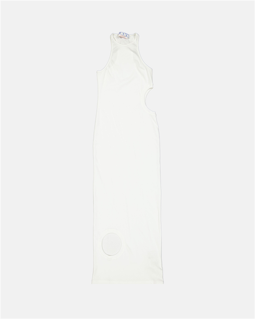 Kleider Robe Meteor Off-White Weiß Femme