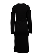Kleider Robe Meteor Off-White Schwarz Femme