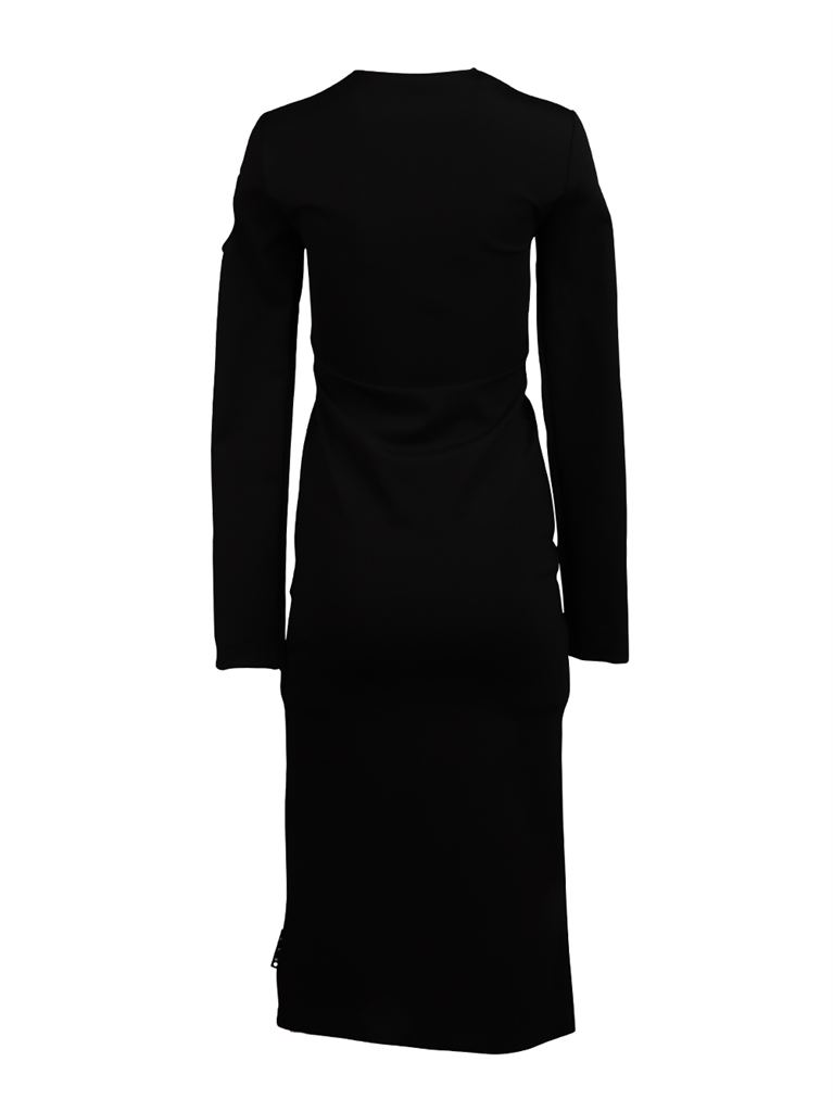 Kleider Robe Meteor Off-White Schwarz Femme