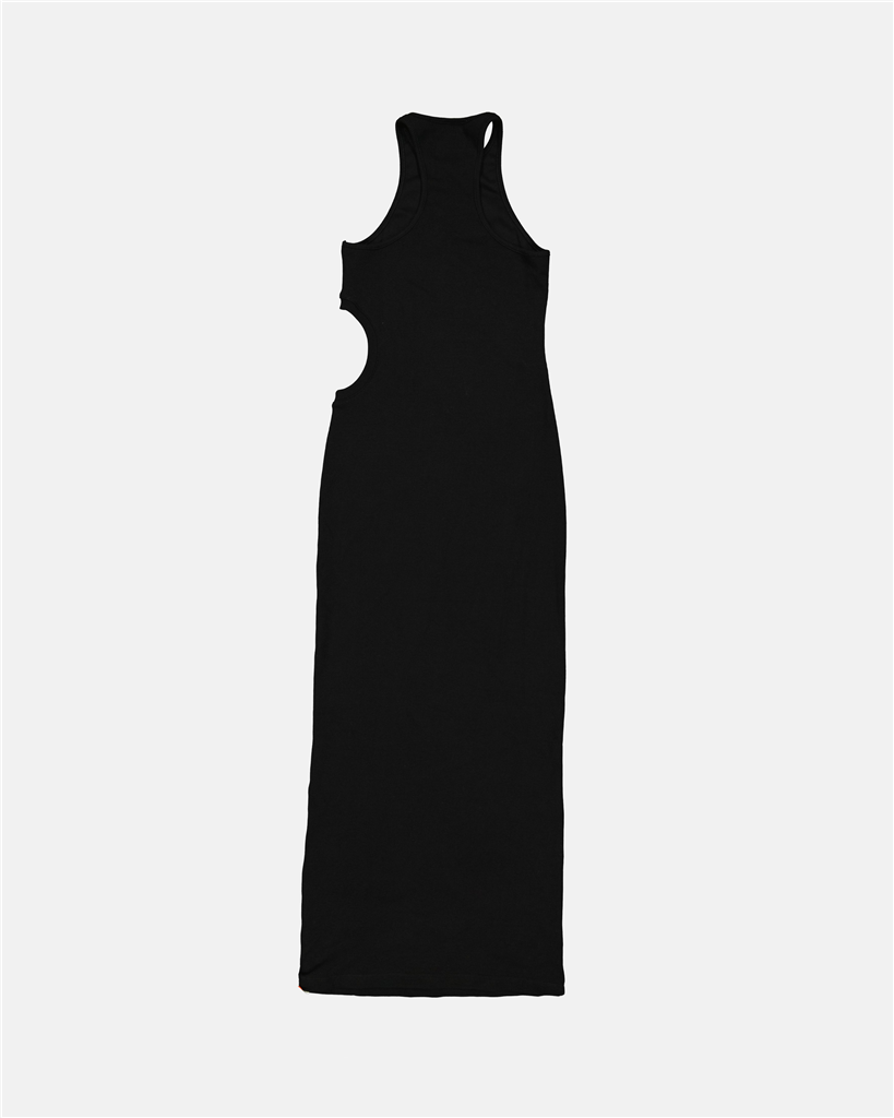 Kleider Robe Meteor Off-White Schwarz Femme
