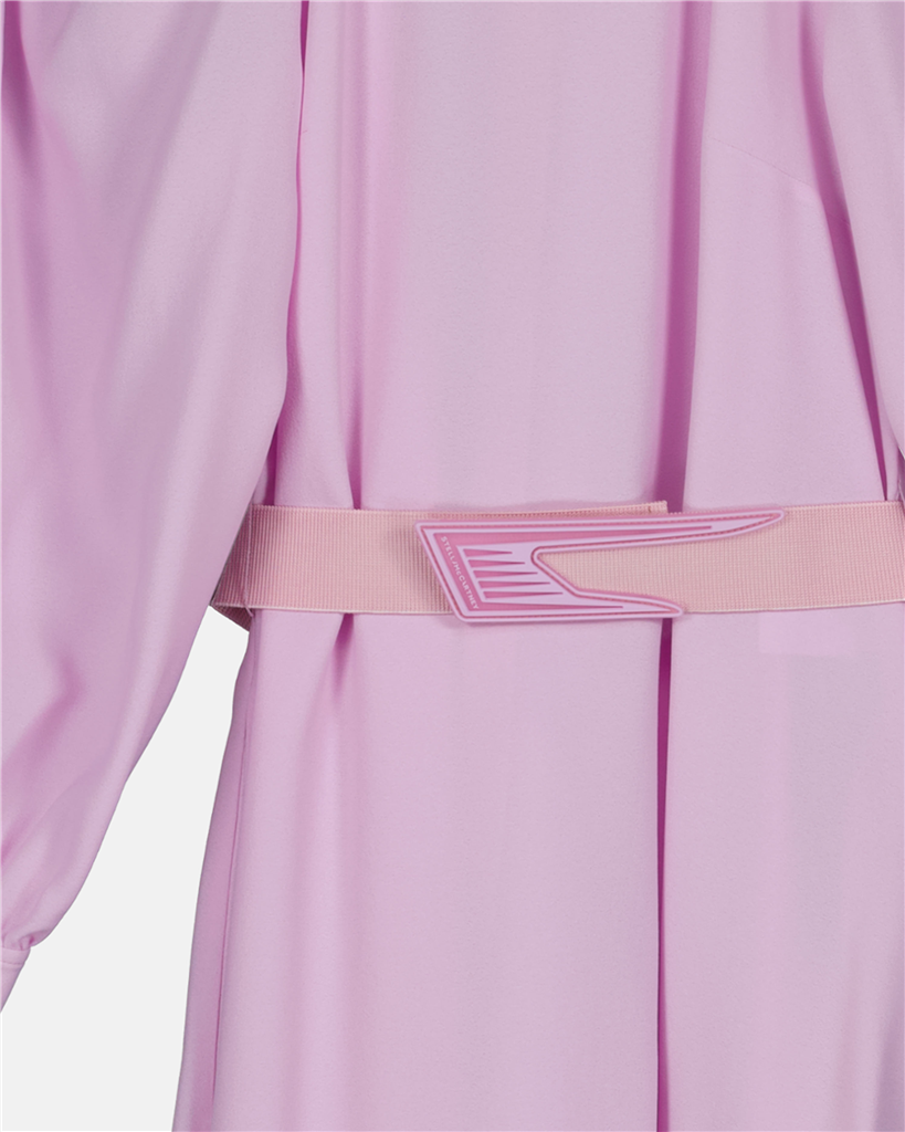 Kleider Robe mi-longue Stella McCartney Rosa Femme