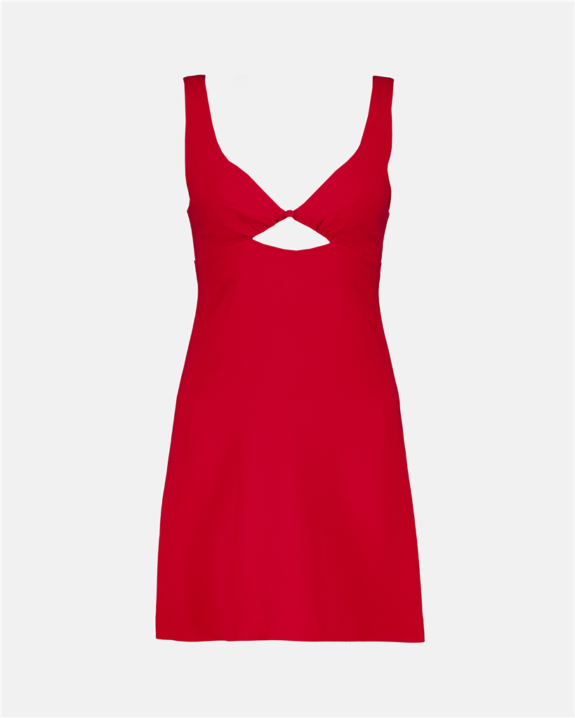 Kleider Robe mini Ami PARIS Rot Femme