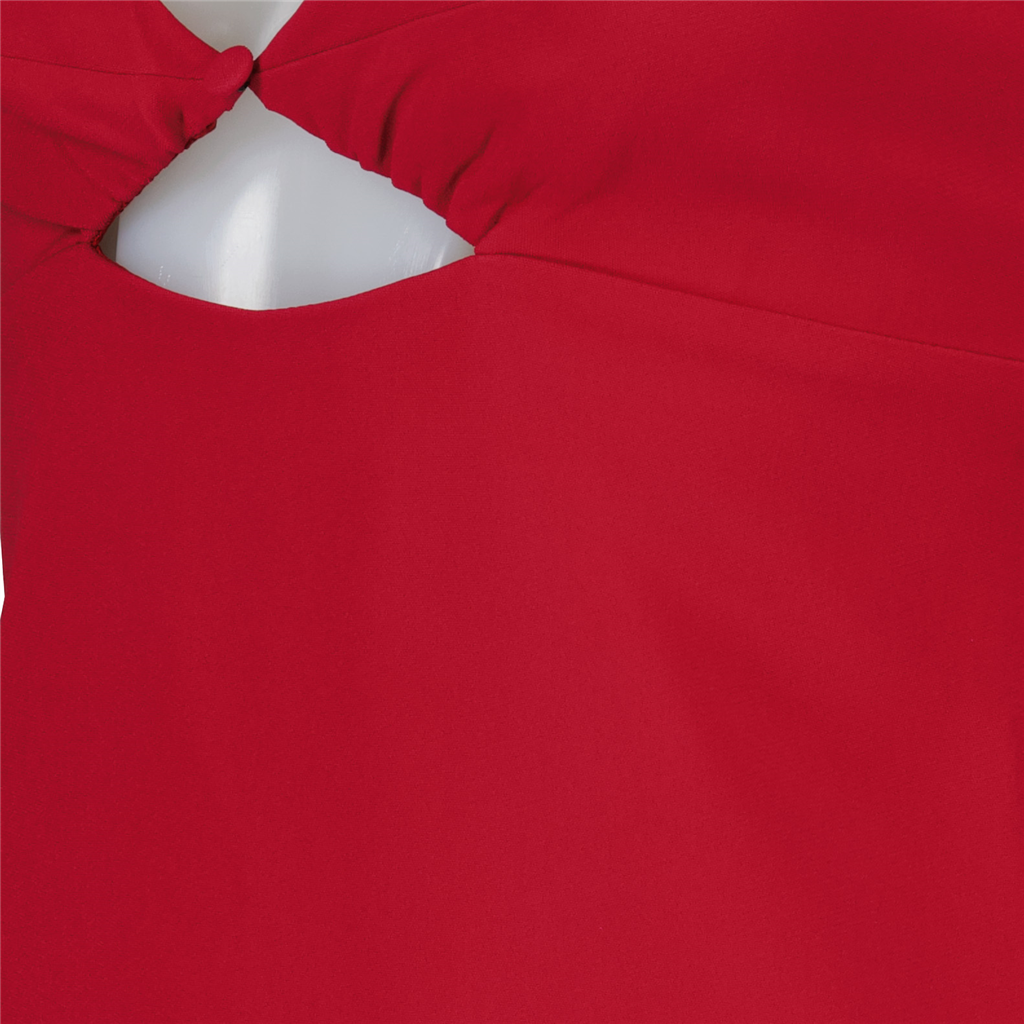 Kleider Robe mini Ami PARIS Rot Femme