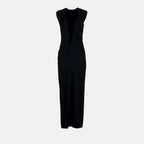 Vestidos Vestido com decote bénitier Versace Preto Femme