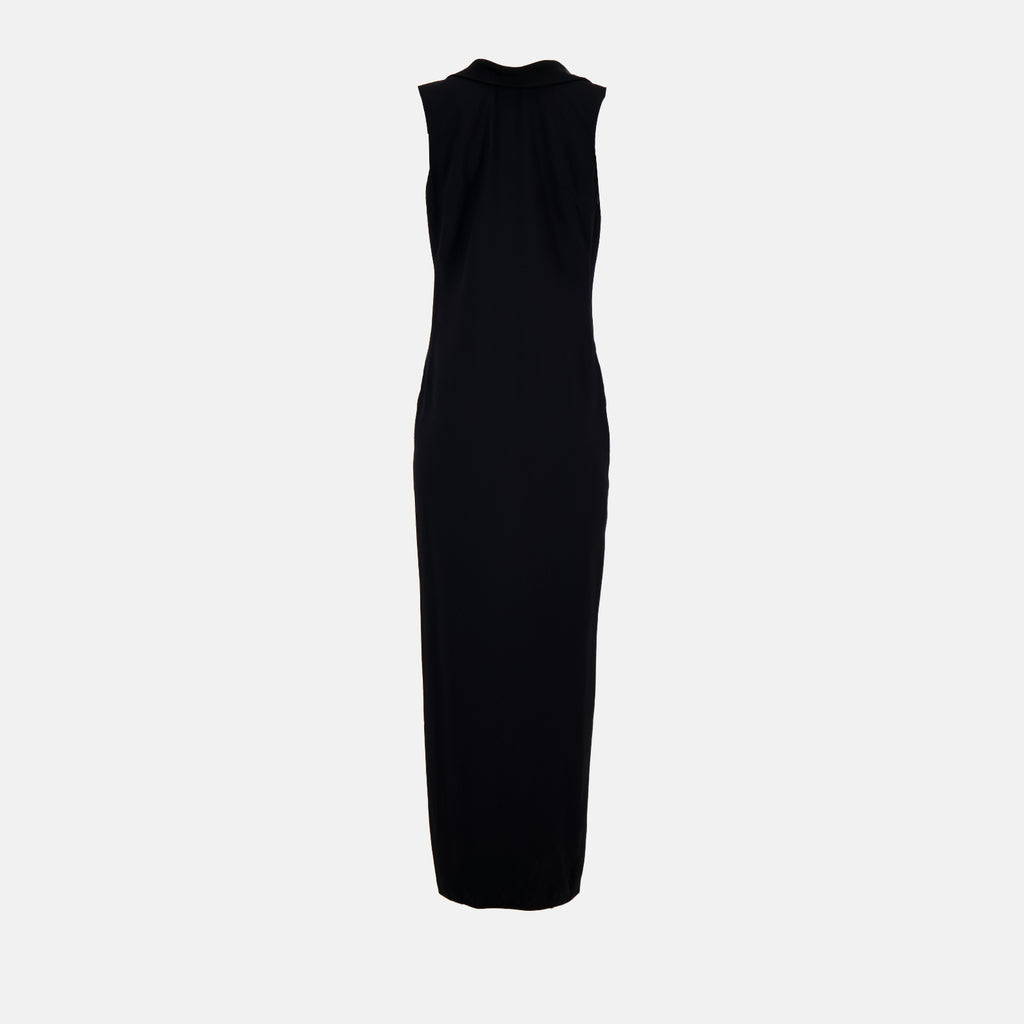 Vestidos Vestido com decote bénitier Versace Preto Femme