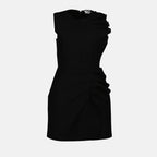 Robes Robe à volants MSGM Noir Femme