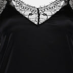 Vestidos Robe en satin Ami PARIS Preto Femme