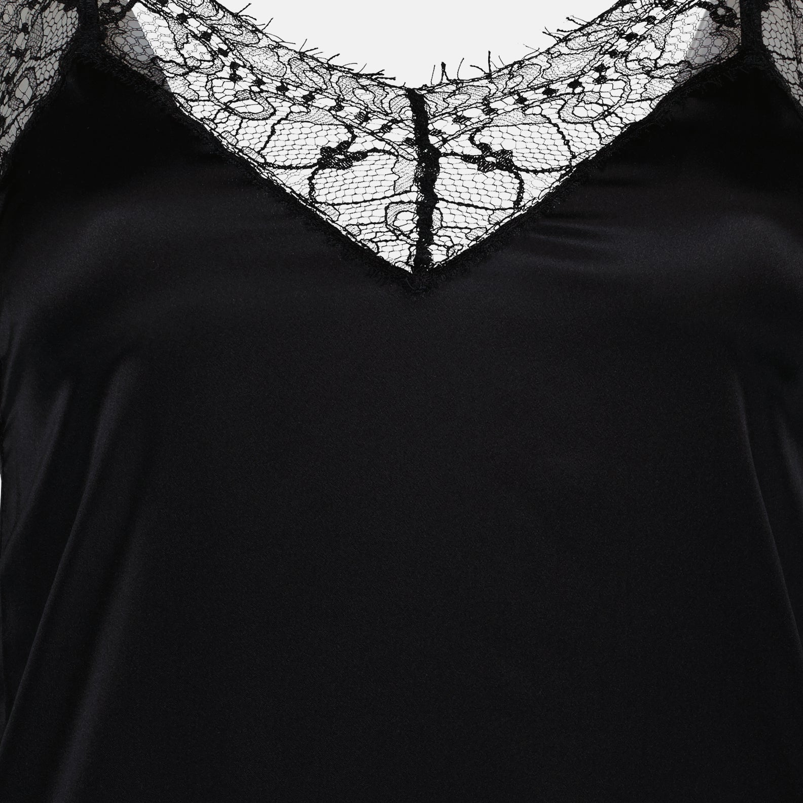 Vestidos Robe en satin Ami PARIS Preto Femme