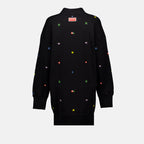 Vestidos Robe Kenzo Pixels Kenzo Preto Femme