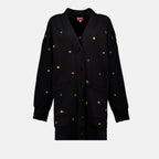 Vestidos Robe Kenzo Pixels Kenzo Preto Femme