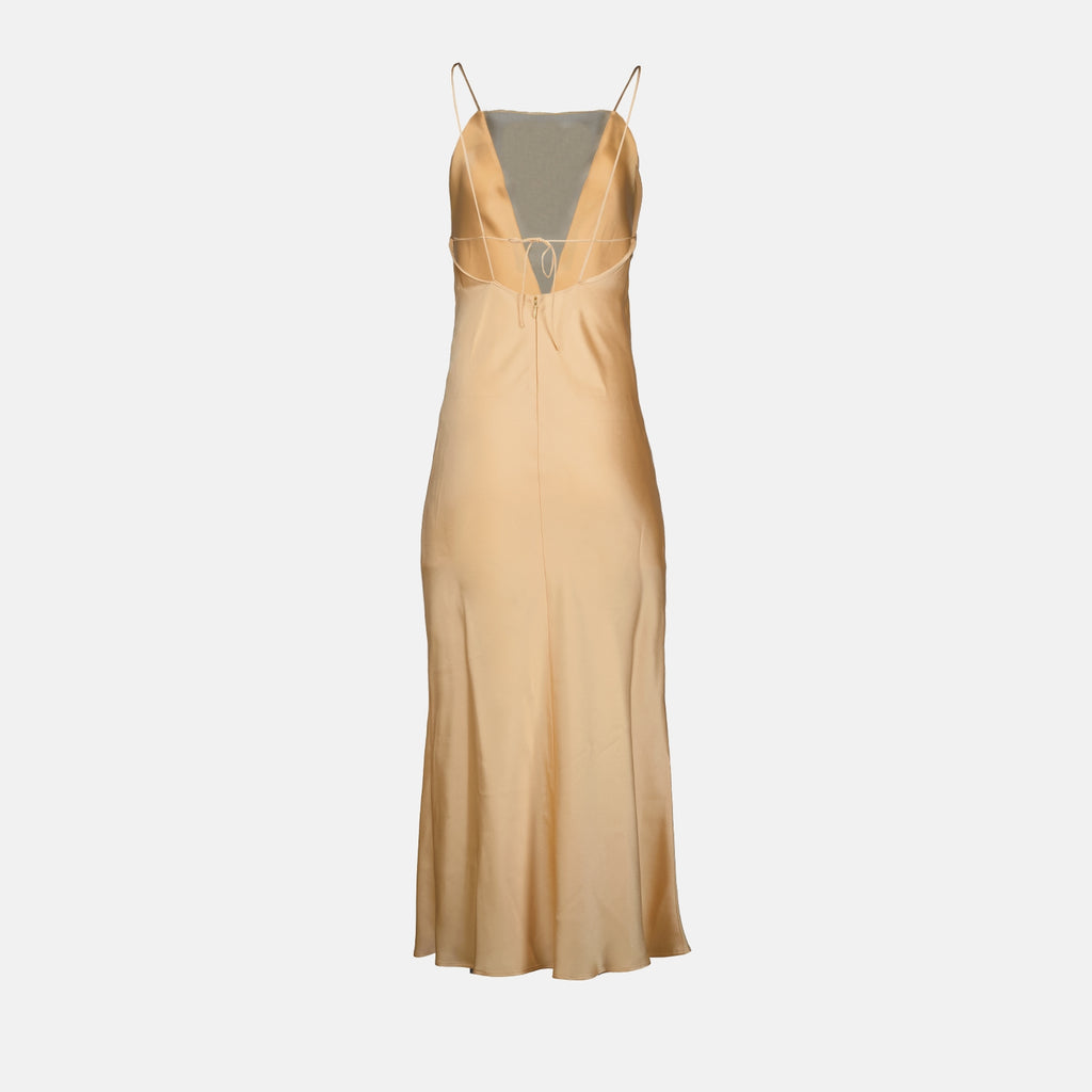 드레스 Robe nuisette Stella McCartney 베이지 Femme