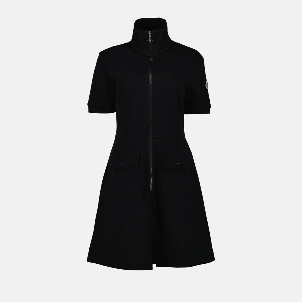 드레스 Robe polo Moncler 검은색 Femme