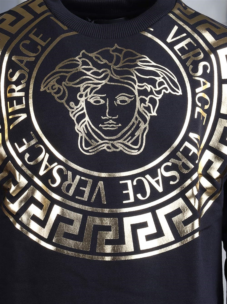Vêtements Robe sweat La Medusa Versace Noir Enfants