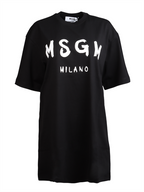 ドレス Tシャツワンピース MSGM 黒 女性