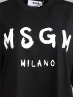 ドレス Tシャツワンピース MSGM 黒 女性