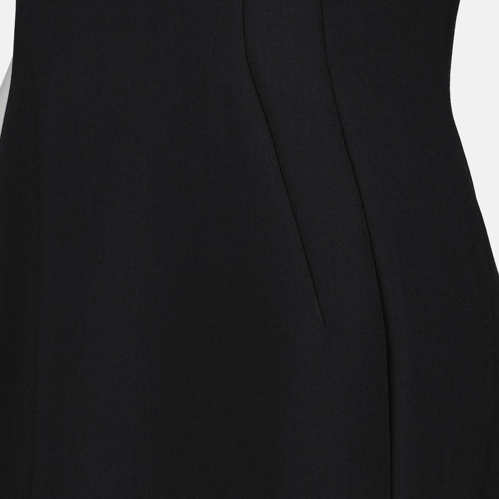 Vestidos Robe t-shirt Spiral Victoria Beckham Negro Femme