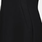 Vestidos Robe t-shirt Spiral Victoria Beckham Negro Femme
