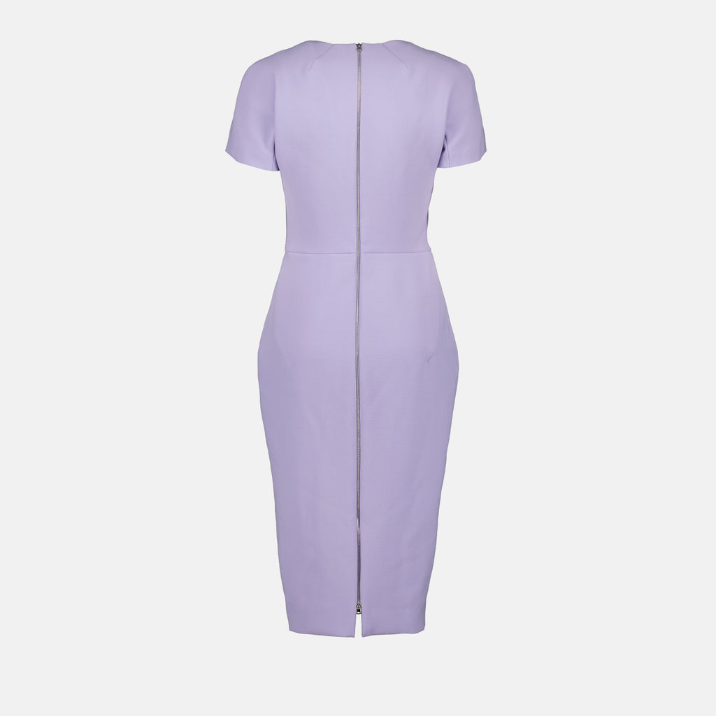 Vestidos Robe t-shirt Spiral Victoria Beckham Púrpura Femme
