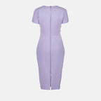 Vestidos Robe t-shirt Spiral Victoria Beckham Púrpura Femme