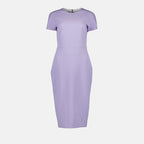 Vestidos Robe t-shirt Spiral Victoria Beckham Púrpura Femme