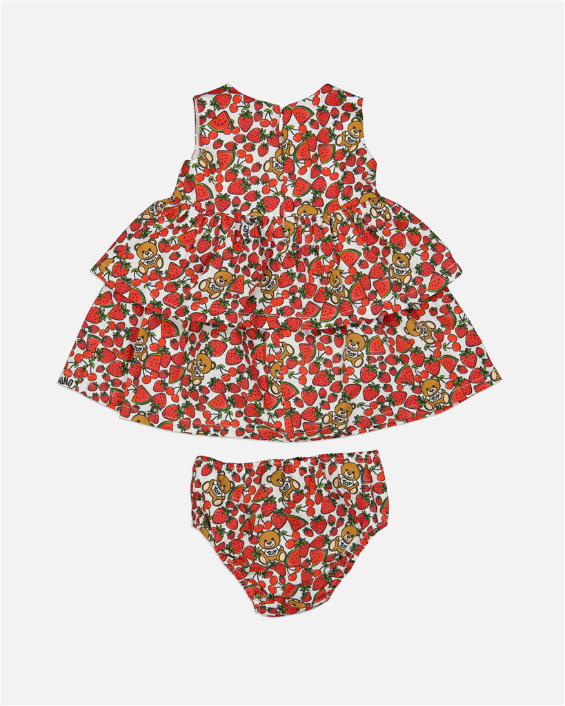 Vêtements Robe Teddy Moschino Rouge Enfants
