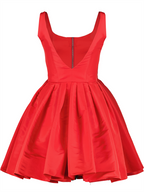 Robes Robe zippée Alexander McQueen Rouge Femme