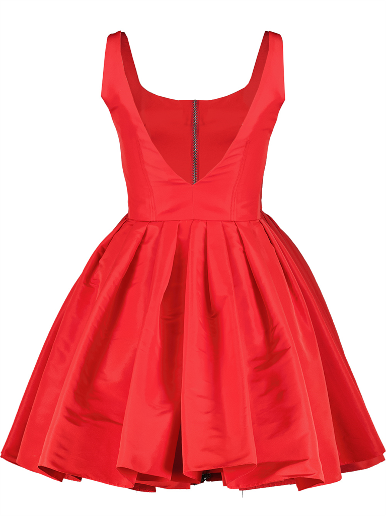 Robes Robe zippée Alexander McQueen Rouge Femme