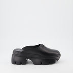 オープントゥシューズ サボ アポカリプス Giuseppe Zanotti 黒 女性