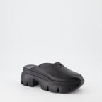 オープントゥシューズ サボ アポカリプス Giuseppe Zanotti 黒 女性