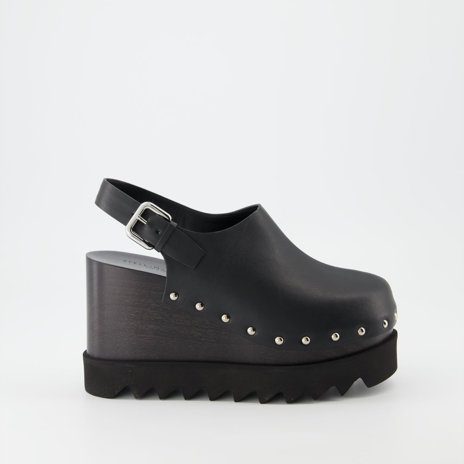 Compensées et plateformes Sabots compensés Elyse Stella McCartney Noir Femme