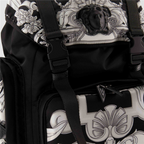 Zaini Sac à dos Barocco Versace Nero Homme