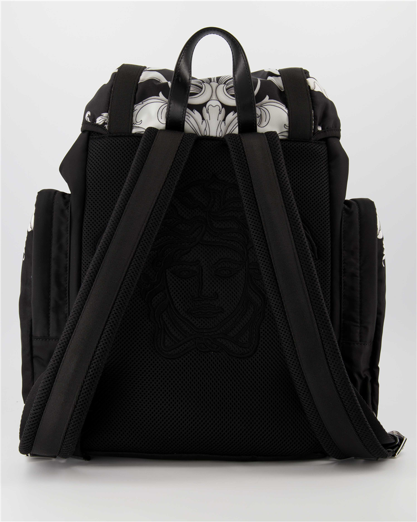 Zaini Sac à dos Barocco Versace Nero Homme
