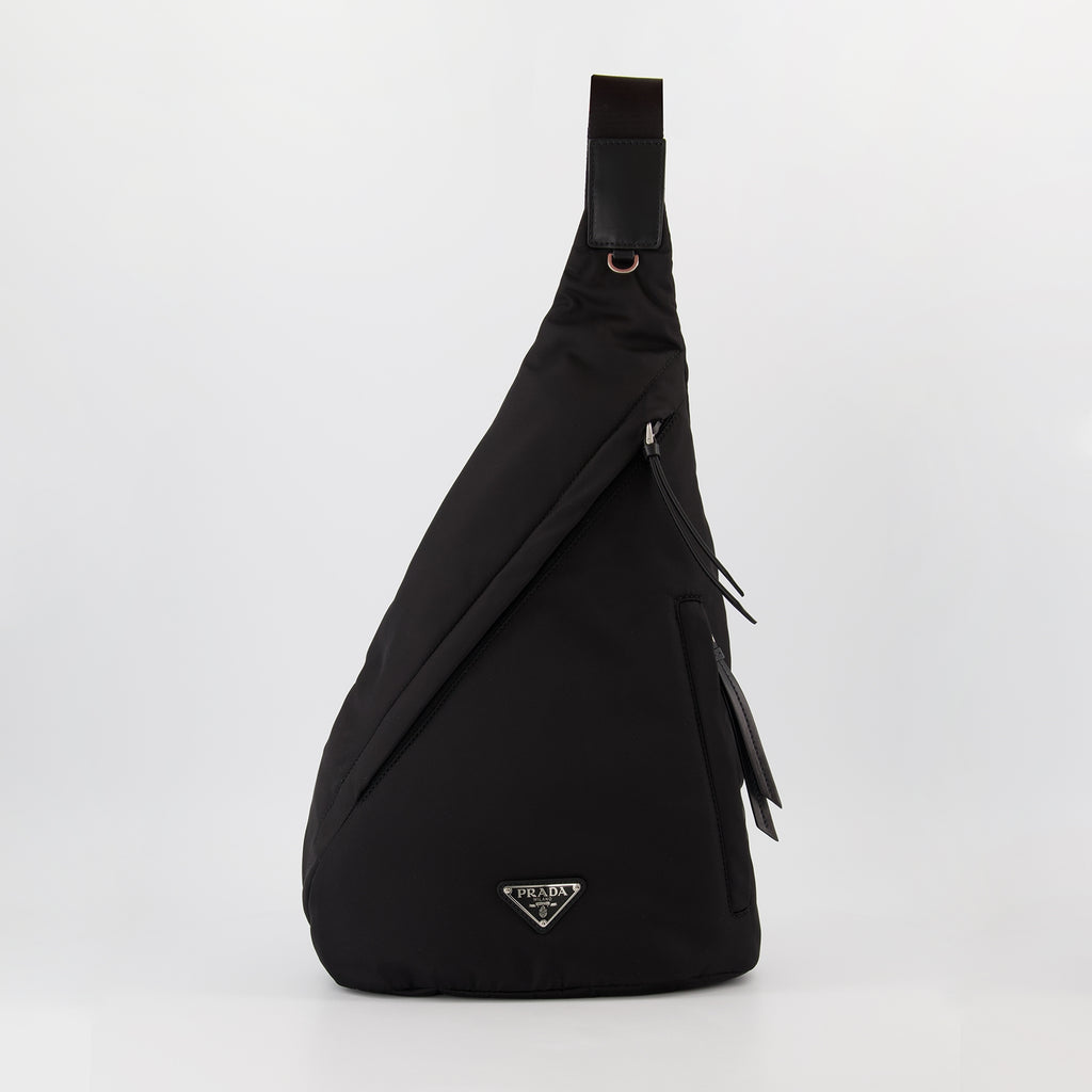 バックパック リナイロンバックパック Prada 黒 男