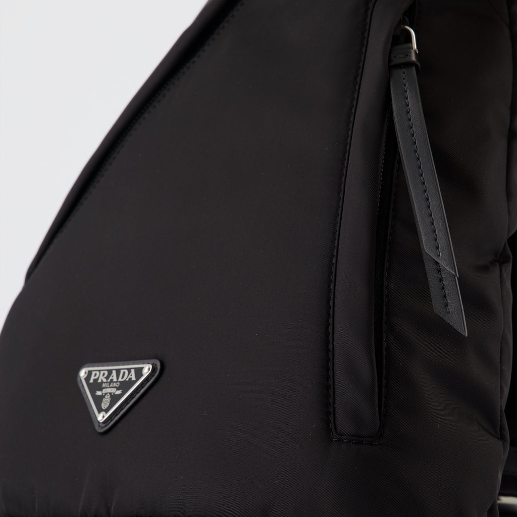 バックパック リナイロンバックパック Prada 黒 男